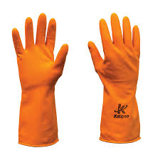 Luva Látex Orange Reforçada