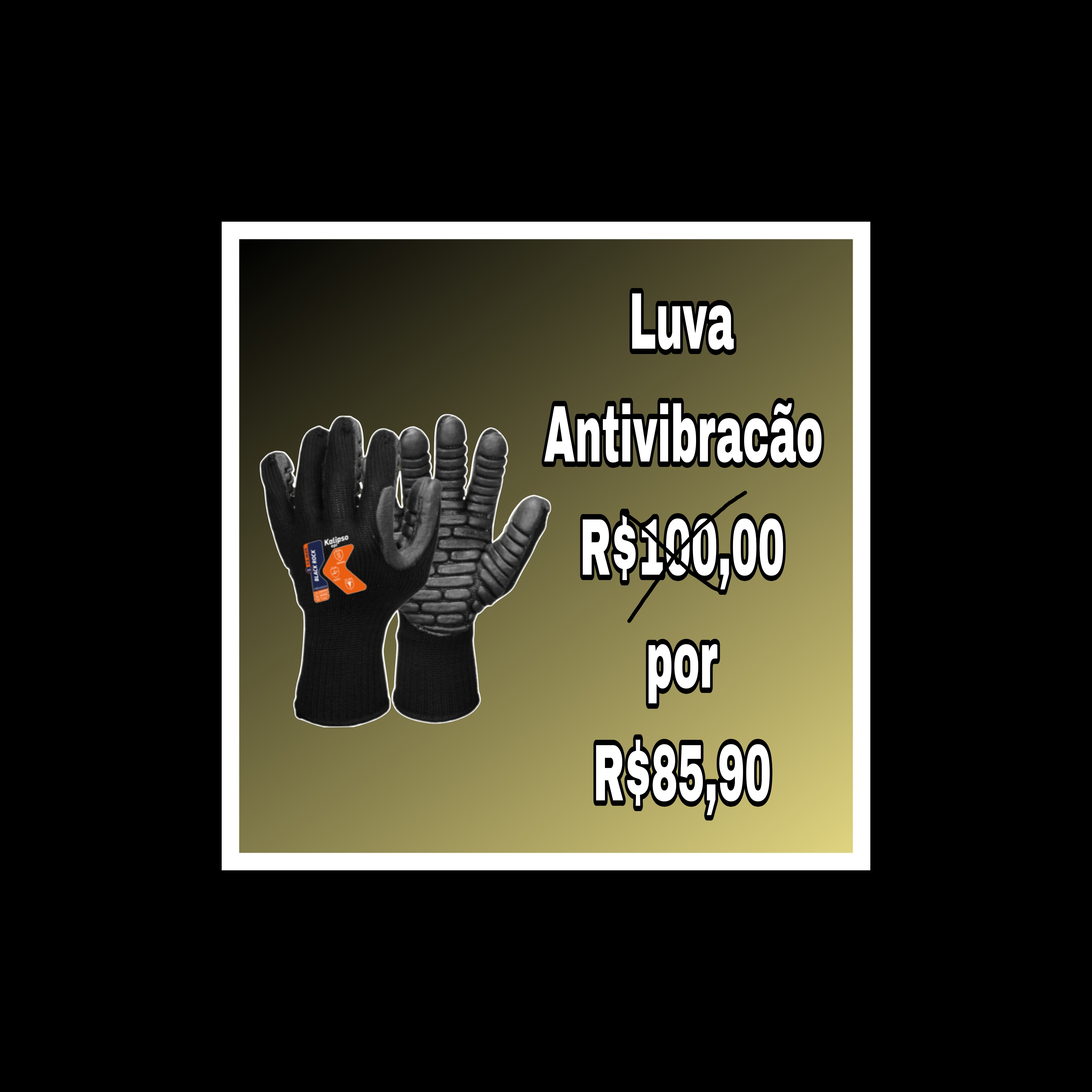 LUVA ANTIVIBRAÇÃO (KALIPSO)